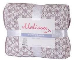 Покрывало Melissa Витраж 200х220 двустороннее стеганное Пыльная роза купить в СОМ
