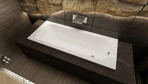 Ванна стальная Kaldewei Saniform Plus 1700 х700 мм, ножки купить в СОМ