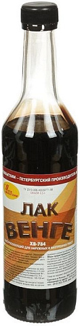 Лак ХВ-784, венге, 0.5 л купить в СОМ