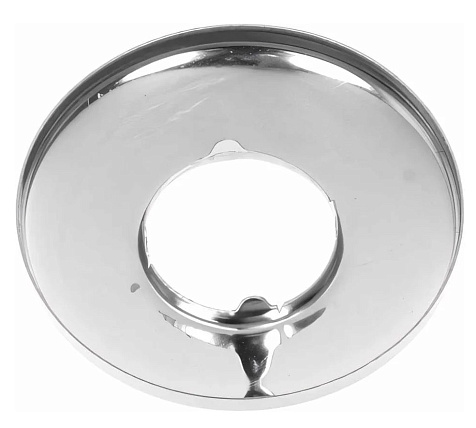 Отражатель декоративный 1/2" плоский, хром купить в СОМ