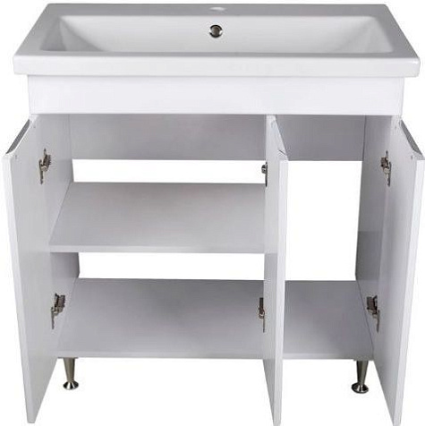 Тумба-умывальник Agata Никас 80, с раковиной Сомо 80 купить в СОМ