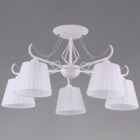 Светильник потолочный ILLUMICO IL9482-5CSQ-25WT ELITE 40W, 	E14, до 30 кв.м. купить в СОМ