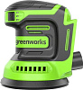 Шлифмашина эксцентриковая Greenworks OS325, 24В, Li-ion, АКБ 1х2.0А/ч, 125 мм купить в СОМ