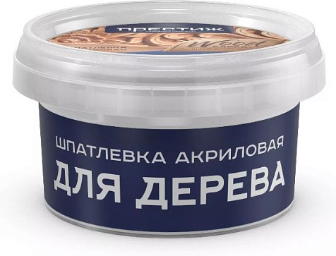 Шпатлевка Престиж, для дерева, каштан, 0.3 кг купить в СОМ