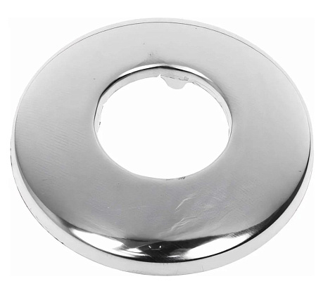Отражатель декоративный 1/2" плоский, хром купить в СОМ