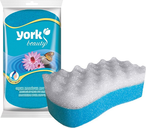 Губка для ванны и массажа  York купить в СОМ