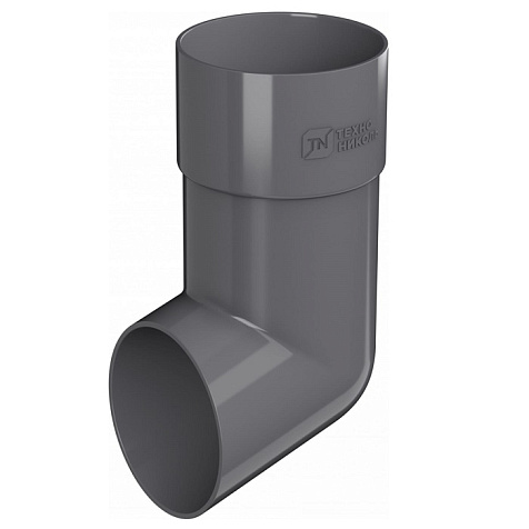 Слив трубы ПВХ, Технониколь, серый купить в СОМ
