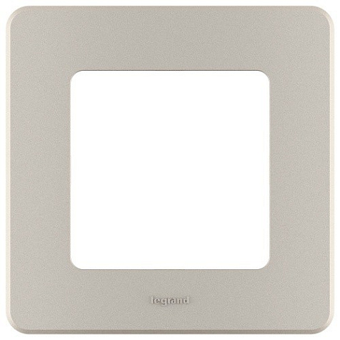 Рамка LEGRAND INSPIRIA, 1местная,  шампань купить в СОМ