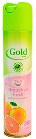 Освежитель воздуха  GOLD WIND грейпфрут 300мл купить в СОМ