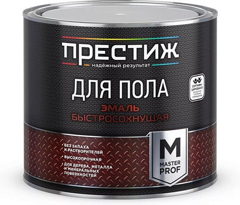 Эмаль акриловая Престиж, для пола, бежевый, 1.9 кг купить в СОМ