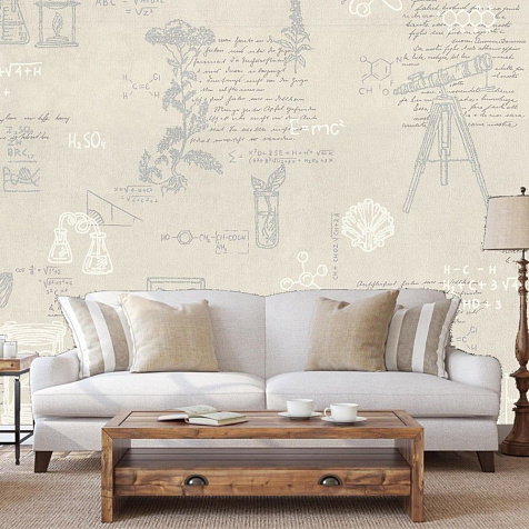 Обои виниловые на флизелиновой основе 6050-01 Deco-Deco Alchemy, 1.06 х 10 м . купить в СОМ