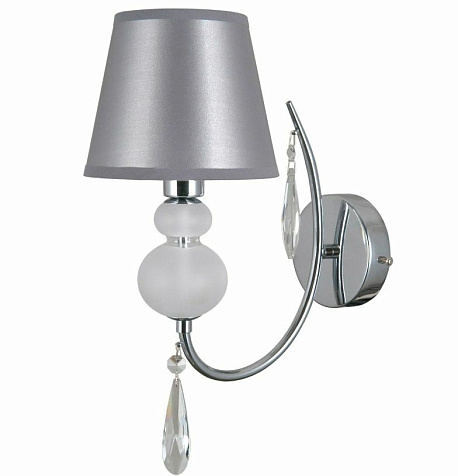 Бра G11100/1wCR+WT GR  до 40 Вт E14 до 2 м². купить в СОМ