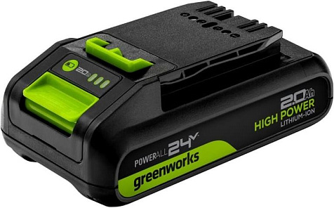 Аккумулятор Greenworks G24HP2 High Power, 24V, 2.0А/ч купить в СОМ