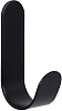 Крючок Kleber Comfort KLE-CMF04BL, 4 шт, самоклеящиеся, черные купить в СОМ