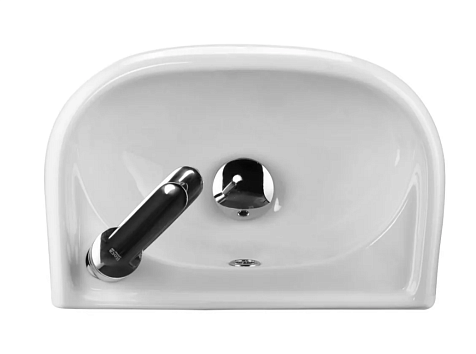 Умывальник Santek Бриз-40, 38.5х36 см, правый, белый купить в СОМ