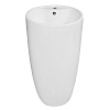 Раковина напольная Azario Tea AZ-M30148, 450 х450 х845 мм, отдельностоящая, белая купить в СОМ