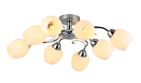 Светильник потолочный Linvel LV 9439/8 Дейн Хром Е27 60W купить в СОМ