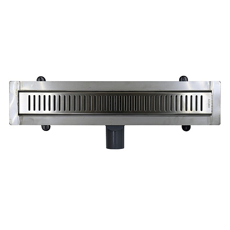 Желоб водоотводящий Azario Stick AZPP01-90 D50 L=900 мм, поворот 360°, решетка двухсторонняя купить в СОМ