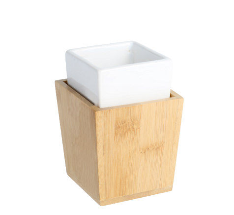 Стакан для зубных щеток Fixsen Wood FX-110-3 купить в СОМ