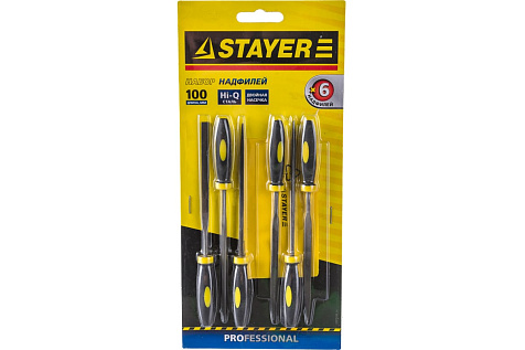 Набор надфилей STAYER 150 мм, 6 шт купить в СОМ