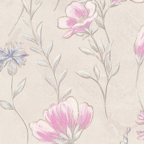Обои виниловые на флизелиновой основе 7326-02 Euro Decor Meadow, 1.06 х 10 м . купить в СОМ