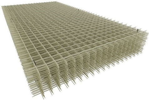 Сетка кладочная стеклопластиковая, ячейка 2x50x50 мм, рулон 25000х1000 мм купить в СОМ