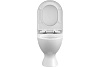 Унитаз-компакт Cersanit Star 031 белый, сиденье микролифт купить в СОМ