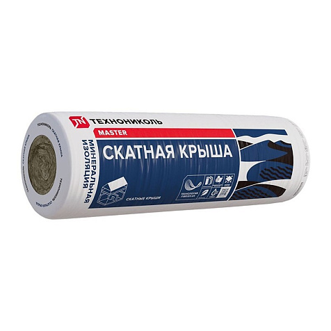 Маты теплоизоляционные ТЕХНОНИКОЛЬ 35 QN Скатная крыша, 3900х1200х150 мм, 4.68 кв.м. купить в СОМ