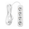 Удлинитель ОНЛАЙТ OPE-S-04-500-E-3x1  4 гн, 5 м, СЗ, 16А IP20 белый купить в СОМ