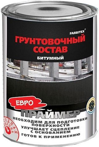 Праймер FARBITEX битумный, 3.5 кг купить в СОМ