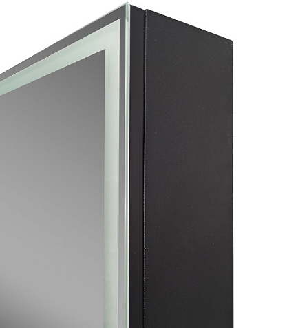 Зеркало-шкаф Континент Mirror Box Black 60 купить в СОМ