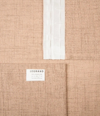 Портьера Legrand Форест 180х260 бежевая купить в СОМ