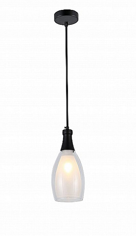 Светильник потолочный Linvel LV 9430/1 Рон Черный, Е14 40Вт купить в СОМ