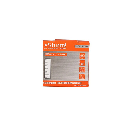 Диск пильный STURM 85x15мм, 20Т купить в СОМ