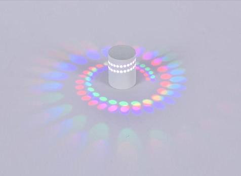 Бра светодиодное Горсвет BS-001109-1WT RGB, 3Вт,  до 1 м² купить в СОМ