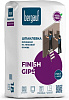 Шпаклевка гипсовая Bergauf Finish Gips, белая, 18 кг купить в СОМ