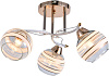 Люстра ЭкономСвет 12264/3FGD+WT WT+CL+GD   E27, до 60 Вт, до 7 м² купить в СОМ