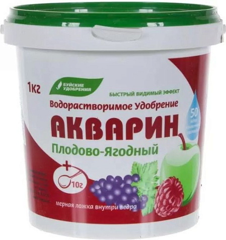 Удобрение БХЗ Акварин Для плод. и ягод.культур минеральное 1кг купить в СОМ