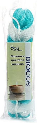 Мочалка Biocos массажная Косичка купить в СОМ