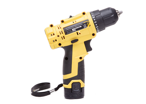 Шуруповерт Hanskonner HCD1230R, 12В, Li-ion, 2.0А/ч, бесщеточный купить в СОМ