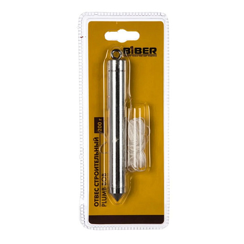 Отвес строительный BIBER, 200гр купить в СОМ