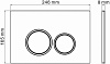 Инсталляция Grossman 900.K31.01.000, унитаз GR-4455SQ, кнопка 700.K31.01.100.100 хром купить в СОМ
