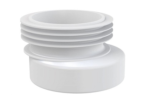Муфта для унитаза сливная Alcaplast А990, эксцентрик купить в СОМ
