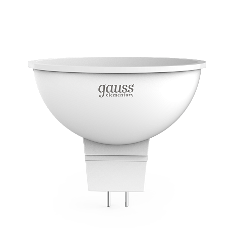 Лампа светодиодная Gauss Elementary, 11Вт, 6500K, MR16 GU5.3 купить в СОМ