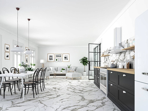 Керамогранит Global Tile Everest  Белый, 600х600х9.5 мм, 3 шт. - 1.08 кв. м GT606013103MR купить в СОМ