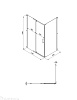 Ограждение душевое Triton Терра-Графит, 120 х90, без поддона купить в СОМ