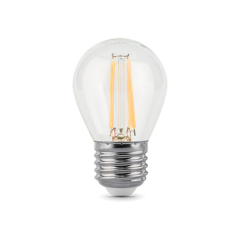 Лампа светодиодная Gauss Filament, Шар 9Вт, 680Lm, 2700К, Е27 купить в СОМ