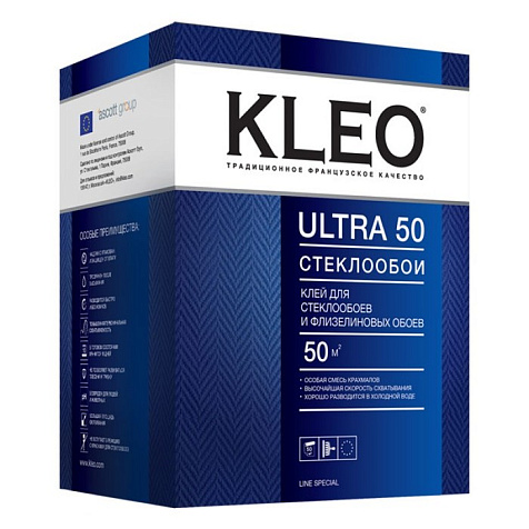 Клей для стеклообоев  KLEO, ультра 50, 500 гр купить в СОМ