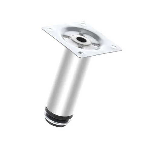 Опора мебельная SANBERG регулируемая D30/Н80,  хром купить в СОМ