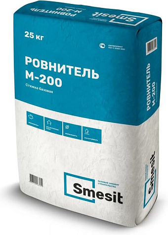 Стяжка для пола СМЕСИТ М-200, 25 кг купить в СОМ